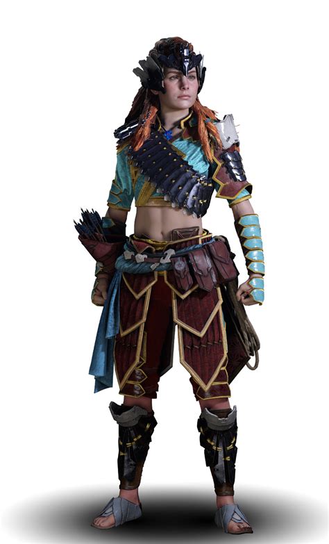 aloy horizon zero dawn outfits